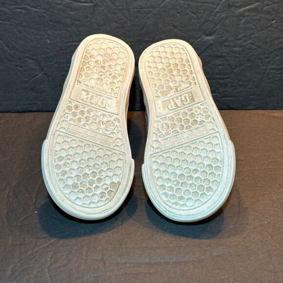 Baby Gap Blue Denim Boat Shoes Size Toddler 7 - Picture 7 of 7